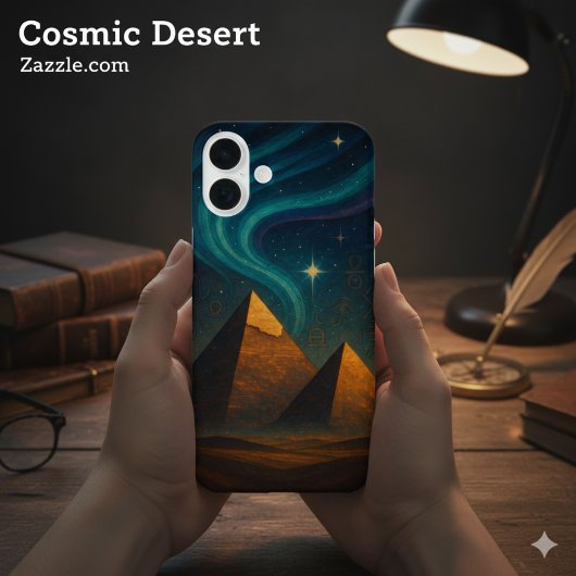 Alte Pyramiden Sacro Night Aquamarin Sky Case-Mate iPhone Hülle