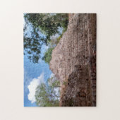 Alte Pyramiden von Mexiko. Puzzle (Vertikal)