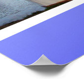 Alte Raddampfer-Popout-Kunst, Poster (Ecke)
