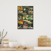 Alte Radiatorschmuck Poster (Küche)