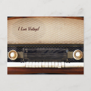 Alte Radio Postkarte