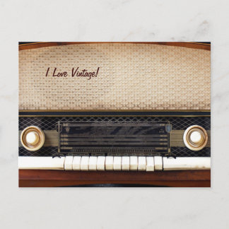 Alte Radio Postkarte