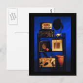 Alte Radios Postkarte (Vorne/Hinten)
