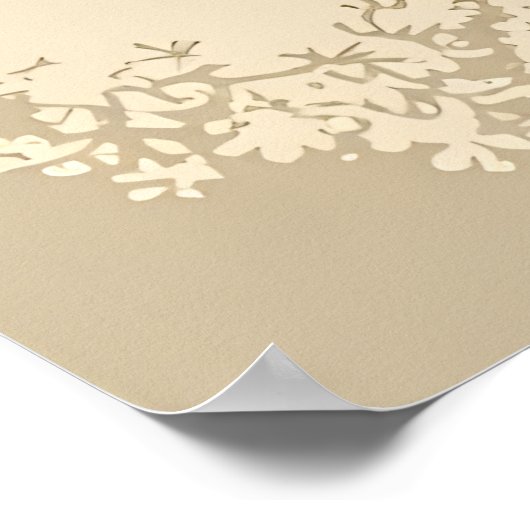 Alte Radioskizze Poster (Ecke)