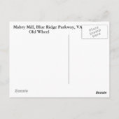 Alte Radpostkarten Postkarte (Rückseite)