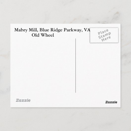 Alte Radpostkarten Postkarte (Rückseite)