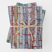 Alte Rag-Rugs Geschenkpapier Set (Beispiel)