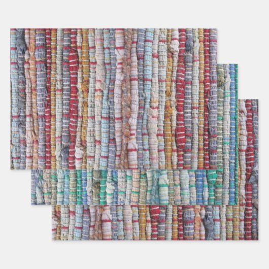 Alte Rag-Rugs Geschenkpapier Set (Set)