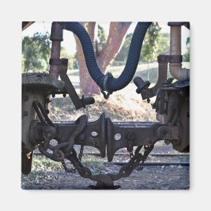 Alte Railcarpuffer Magnet