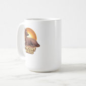 Alte Rasse Peruanischer Inka-Orchidee Kaffeetasse (Vorderseite Links)