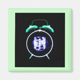 Alte Ray Vision Alarm Uhr - Original Magnet