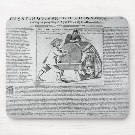 Alte Redewendungen und Vorhersagen Mousepad (Vorne)