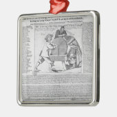 Alte Redewendungen und Vorhersagen Ornament Aus Metall (Links)