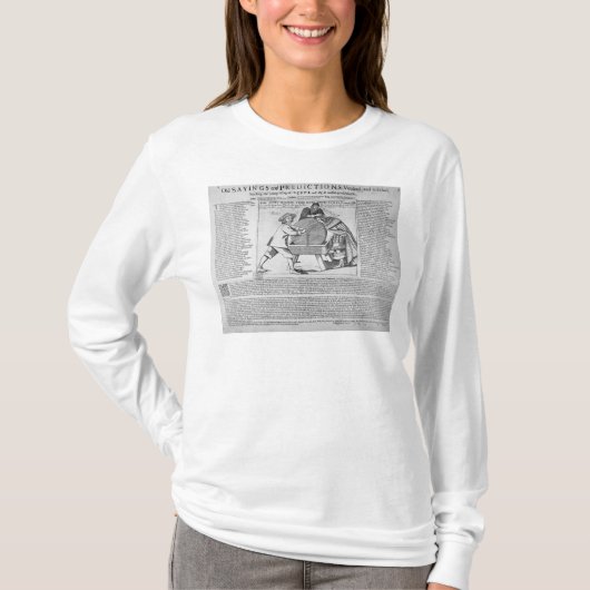 Alte Redewendungen und Vorhersagen T-Shirt (Vorderseite)