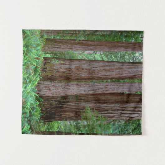 Alte Redwoods Towering Wandteppich (Vorderseite (Horizontal))