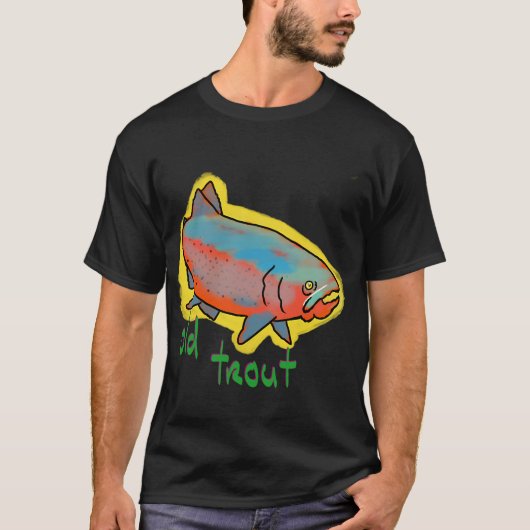 Alte Regenbogenforelle T-Shirt (Vorderseite)