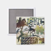 Alte Reisende 1995 Magnet (Vorderseite/Rückseite)