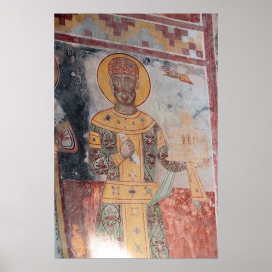 Alte religiöse Kunstwerke Poster (Vorne)