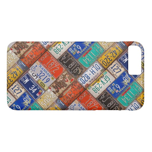 Alte Retro-Teller Case-Mate iPhone Hülle (Rückseite (Horizontal))