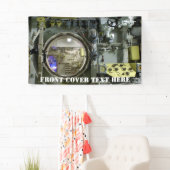 alte Retro-U-Taucher Banner (Insitu)