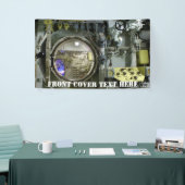 alte Retro-U-Taucher Banner (Messeveranstaltung)
