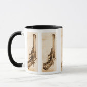 Alte Revolver-Tasse Tasse (Links)