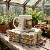 Alte Rezepte-Box Landhaus-Küche Kaffeetasse