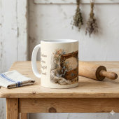 Alte Rezepte-Box Landhaus-Küche Kaffeetasse