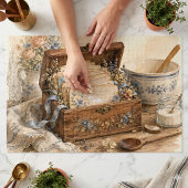 Alte Rezepte-Box Landhaus-Küche Puzzle