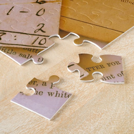 Alte Rezepte Puzzle (Seite)