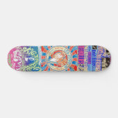 Alte Rockbands Skateboard (Horizontal)