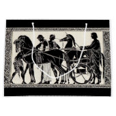 alte römische Männer und Pferde drucken Große Geschenktüte (Vorderseite)