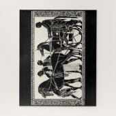alte römische Männer und Pferde Puzzle (Vertikal)