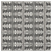 alte römische Männer und Pferde Stoff (Muster)