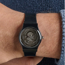 Alte Römische Münzdelfine Armbanduhr