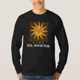 Alte römische Mythologie Sol Invictus Roman Eagle T-Shirt