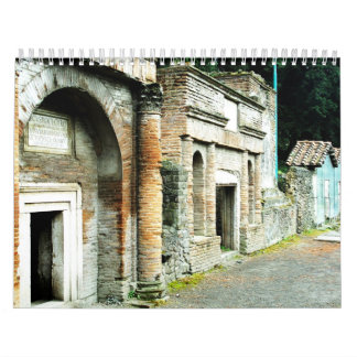 Alte römische Stadt - Pompeji-Kalender Kalender