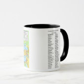 Alte römisches Reich-Karten-Kaffee-Tasse Tasse (VorderseiteRechts)