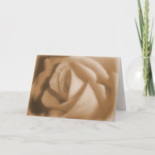 Alte Rose Karte (Vorderseite)