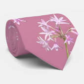 Alte Rose Krawatte (Gerollt)