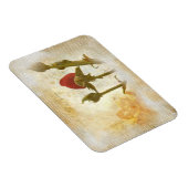 Alte Rose Magnet (Rechte Seite)