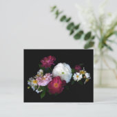 Alte Rose Postkarte (Stehend Vorderseite)