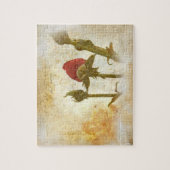 Alte Rose Puzzle (Vertikal)