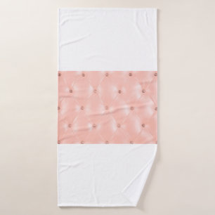 Alte Rose, Rosa, Hintergrund und Textur mit Leathe Badehandtuch