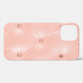 Alte Rose, Rosa, Hintergrund und Textur mit Leathe Case-Mate iPhone Hülle (Rückseite (Horizontal))