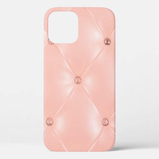 Alte Rose, Rosa, Hintergrund und Textur mit Leathe Case-Mate iPhone Hülle (Rückseite)