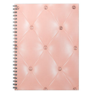 Alte Rose, Rosa, Hintergrund und Textur mit Leathe Notizblock