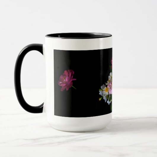 Alte Rose Tasse (Links)