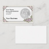 Alte Rose Vorlage Geschäftskarte Visitenkarte (Vorne/Hinten)