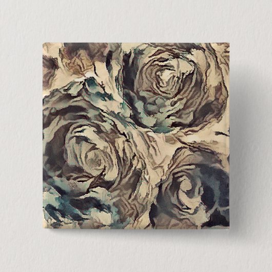 Alte Rosen, Button (Vorderseite)